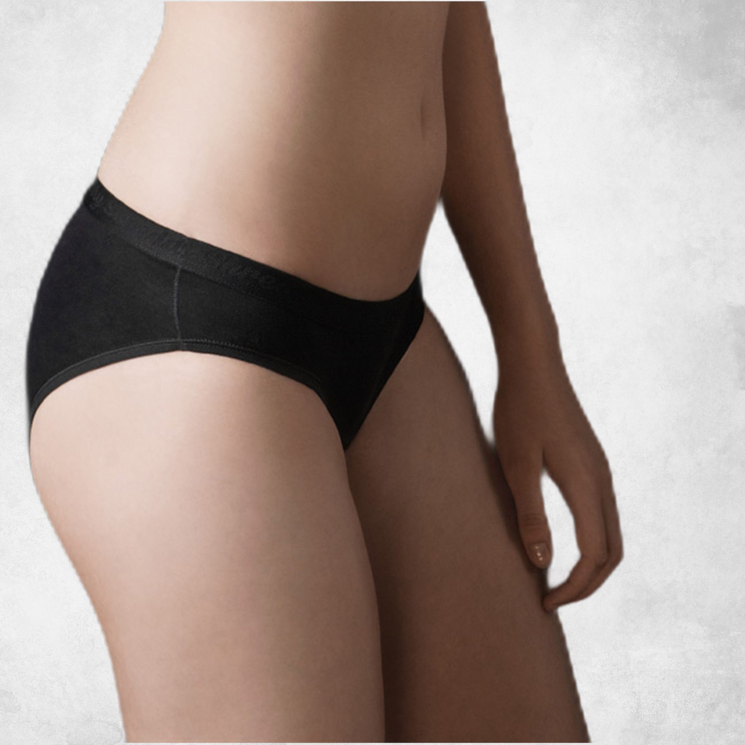 Dámské kalhotky s nízkým pasem filtrující pachy side
