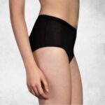 Dámské kalhotky s vysokým pasem proti zapachu Diskretni vetry