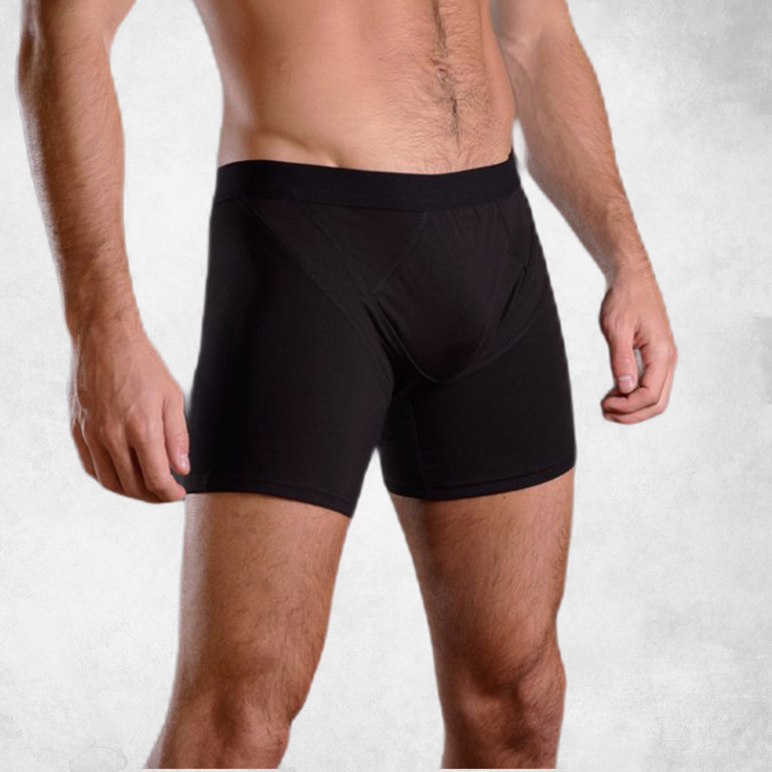 Diskretni vetry Pánské protizápachové dlouhé boxerky front