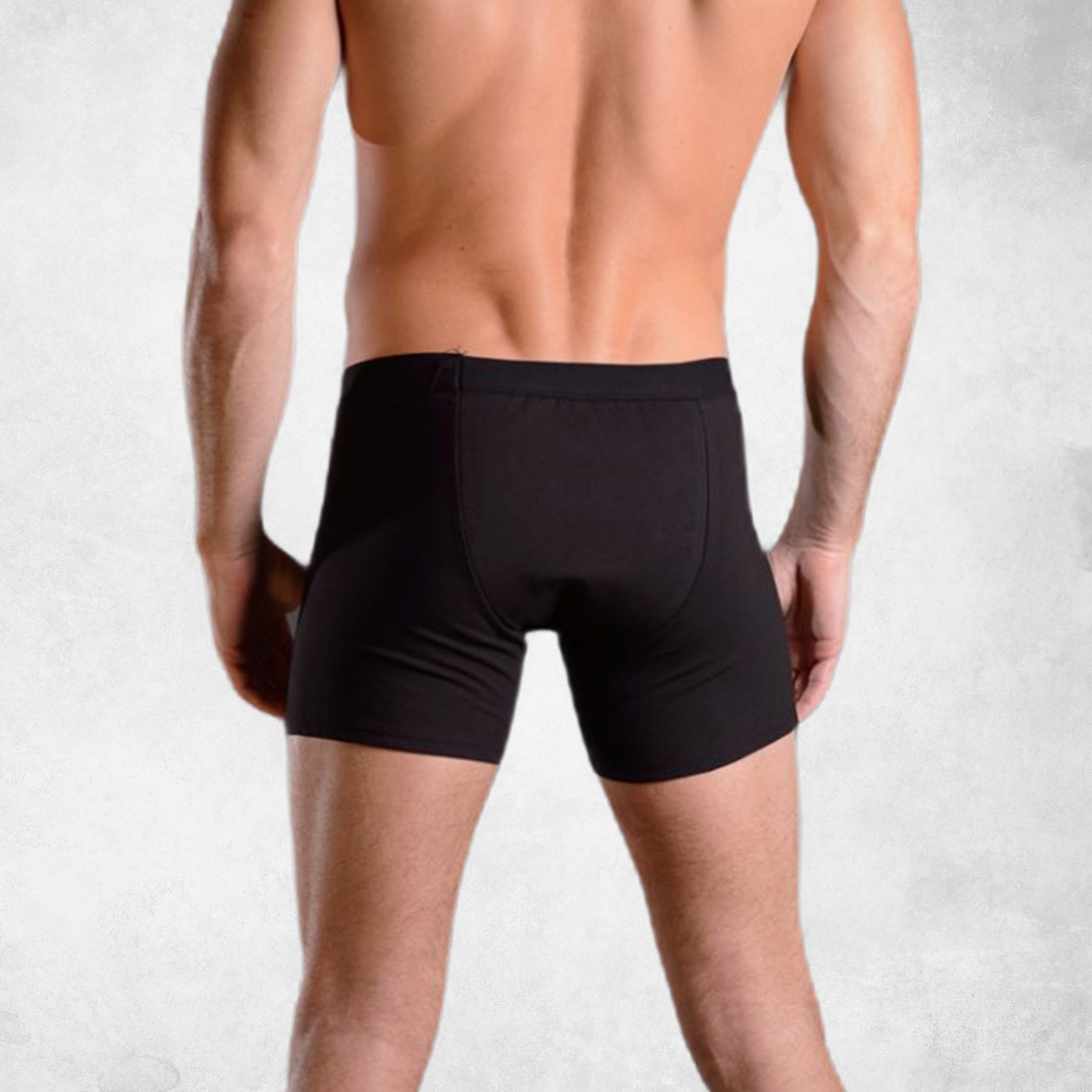 Diskretni vetry Protizápachové pánské boxerky s nohavičkou